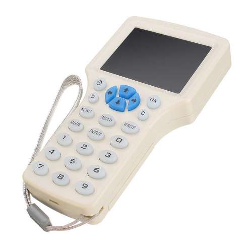 10 Frequency NFC Smart Card Reader Writer RFID Copier Duplicator 125KHz  13.56MHz 